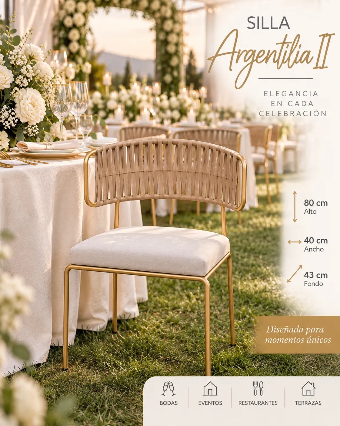 SILLA ARGENTILIA II - imagen 3