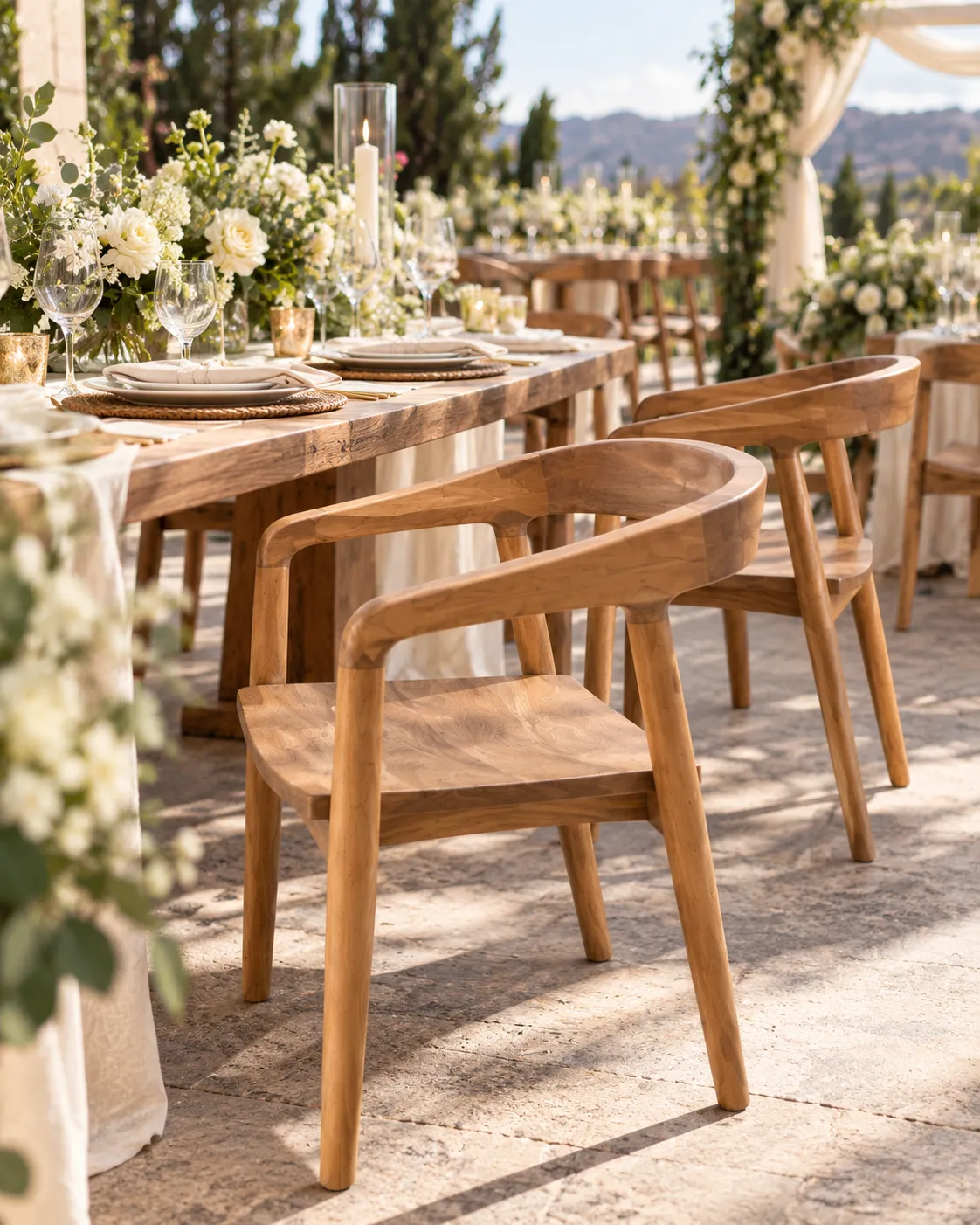 SILLA BALI MADERA
